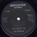 The Imposter – Peace In Our Time 7" vinyl record, image 1 of 2