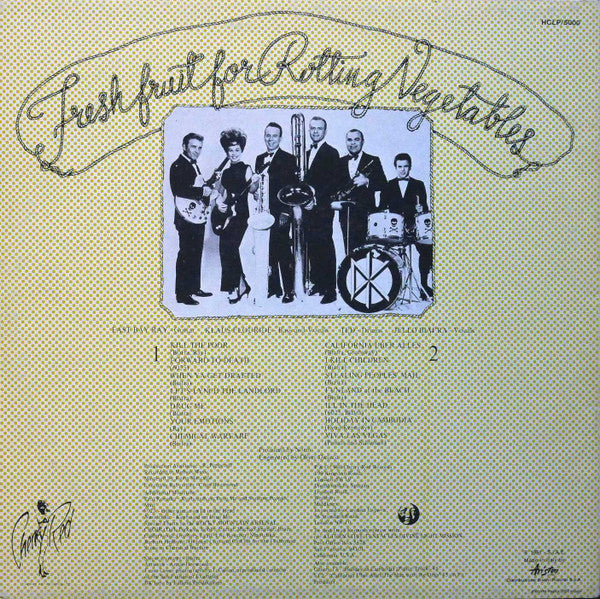 Dead Kennedys – Fresh Fruit For Rotting Vegetables LP vinyl record, image 2 of 9