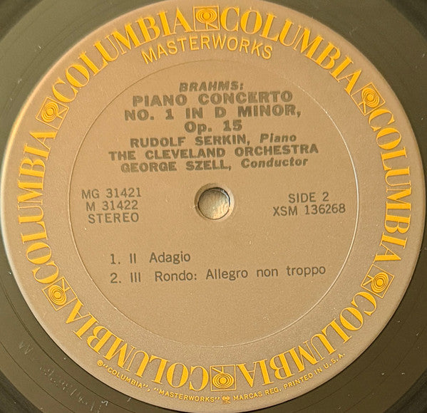 Johannes Brahms, Rudolf Serkin, George Szell, The Cleveland Orchestra – The Piano Concertos (2xLP) LP vinyl record, image 6 of 9