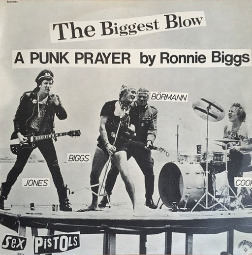 Sex Pistols – The Biggest Blow (A Punk Prayer By Ronald Biggs) 12" vinyl record, image 1 of 4