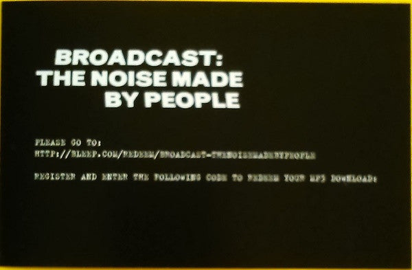 Broadcast – The Noise Made By People LP vinyl record, image 6 of 10