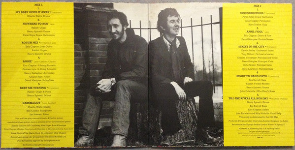 Pete Townshend, Ronnie Lane – Rough Mix LP vinyl record, image 4 of 8