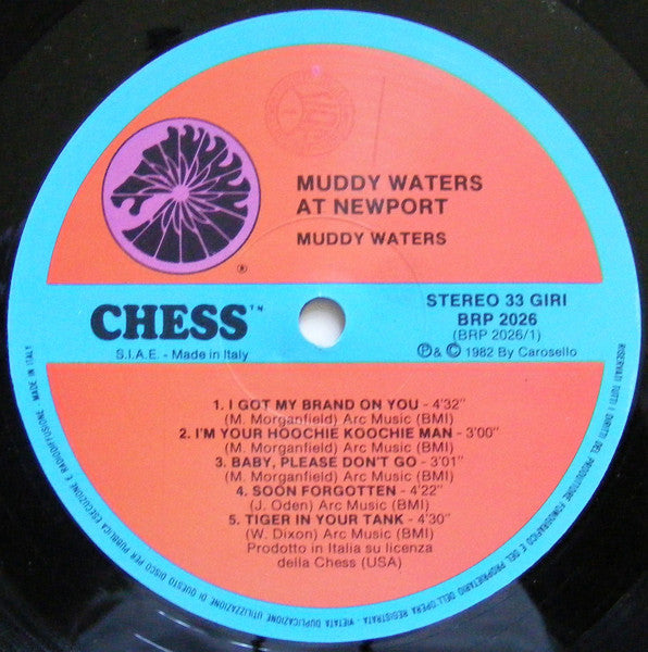 Muddy Waters – Muddy Waters At Newport 1960 LP vinyl record, image 3 of 4