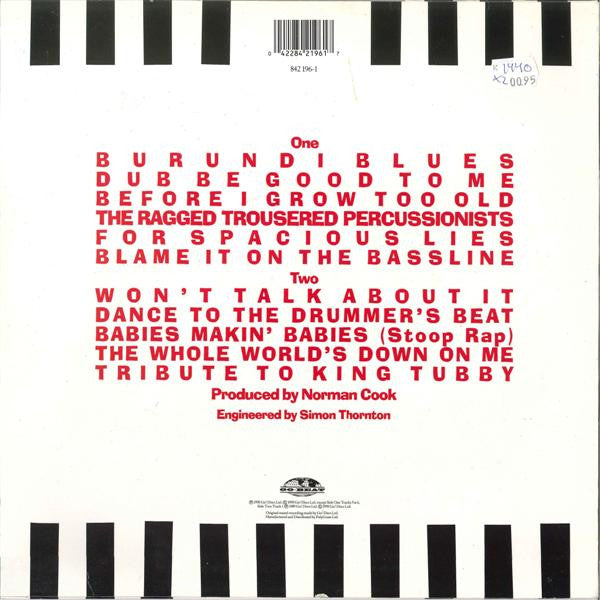 Beats International – Let Them Eat Bingo LP vinyl record, image 2 of 6
