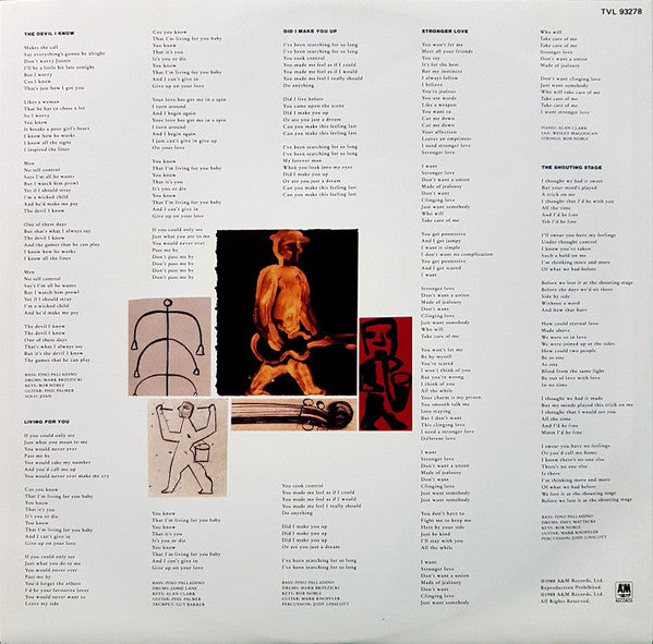 Joan Armatrading – The Shouting Stage LP vinyl record, image 5 of 6