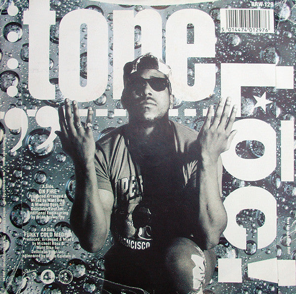 Tone Loc – On Fire / Funky Cold Medina 7" vinyl record, image 2 of 4