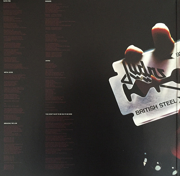 Judas Priest – British Steel LP vinyl record, image 3 of 4