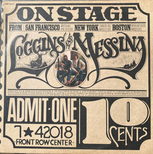 Loggins And Messina – On Stage (2xLP) LP vinyl record, image 1 of 6