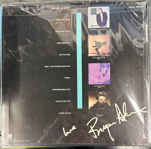 Bryan Adams – Into The Fire LP vinyl record, image 8 of 8