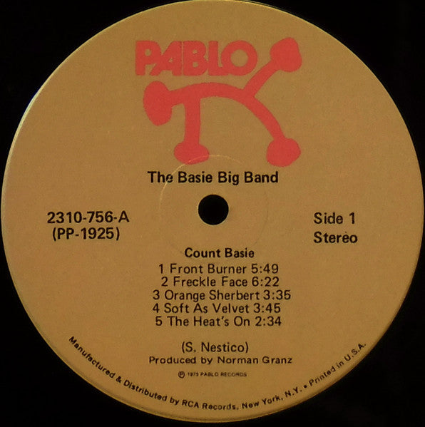 Count Basie – Basie Big Band LP vinyl record, image 3 of 4
