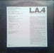 LA4 – Watch What Happens LP vinyl record, image 2 of 4