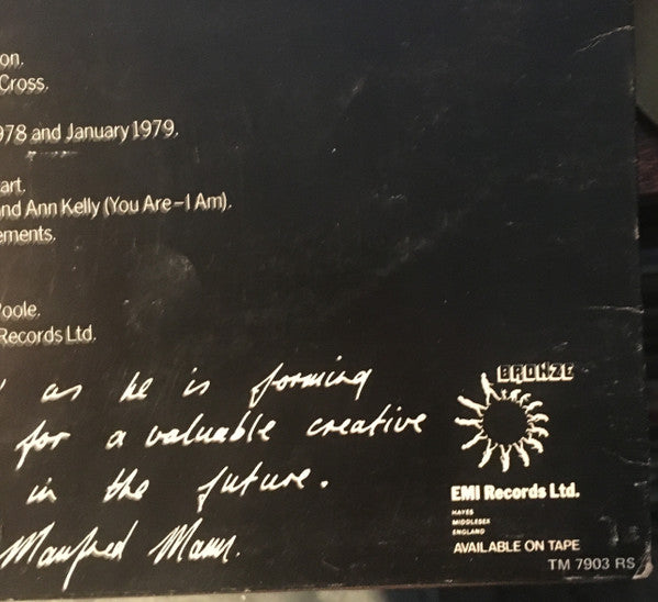 Manfred Mann's Earth Band – Angel Station LP vinyl record, image 6 of 6