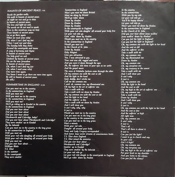 Van Morrison – Common One LP vinyl record, image 6 of 8