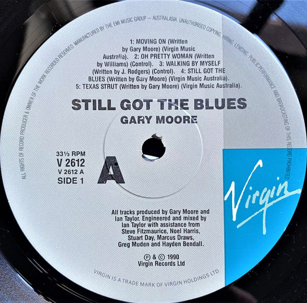 Gary Moore – Still Got The Blues LP vinyl record, image 3 of 10