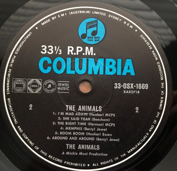 The Animals – The Animals LP vinyl record, image 4 of 4