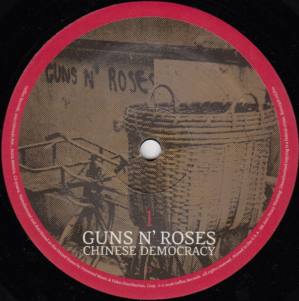 Guns N' Roses – Chinese Democracy (2xLP) LP vinyl record, image 5 of 10