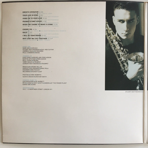 Sade – Diamond Life LP vinyl record, image 2 of 10