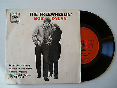Bob Dylan – The Freewheelin' Bob Dylan 7" vinyl record, image 2 of 6