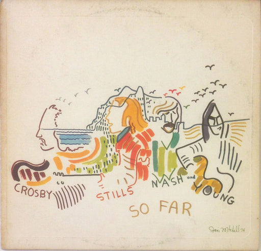 Crosby, Stills, Nash & Young – So Far LP vinyl record, image 1 of 7