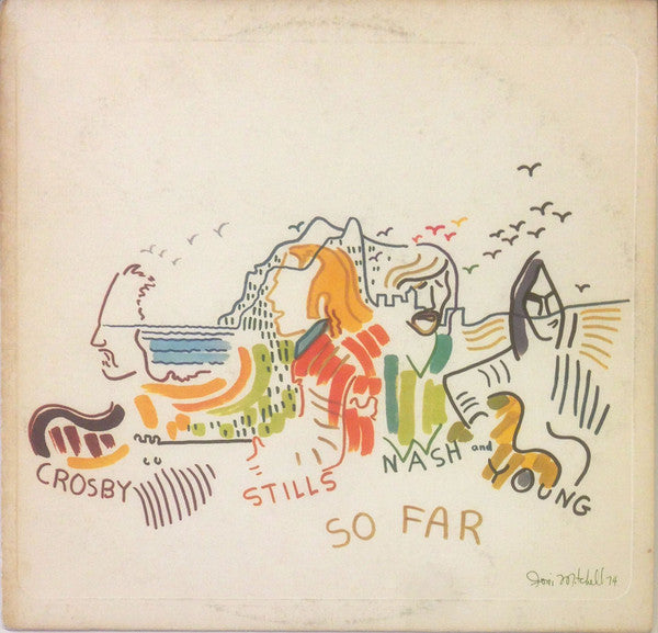 Crosby, Stills, Nash & Young – So Far LP vinyl record, image 1 of 7