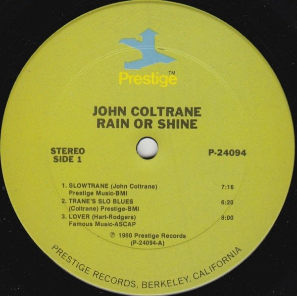 John Coltrane – Rain Or Shine (2xLP) LP vinyl record, image 4 of 7