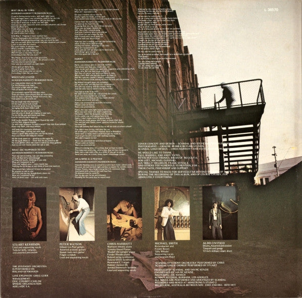 Scandal – Scandal LP vinyl record, image 4 of 6