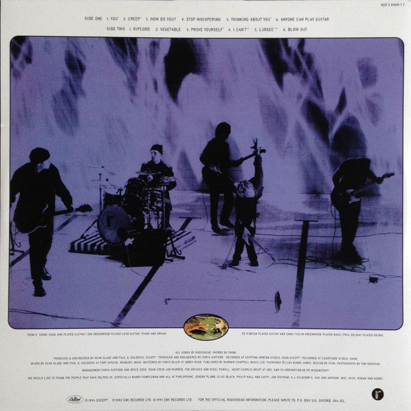 Radiohead – Pablo Honey LP vinyl record, image 5 of 6