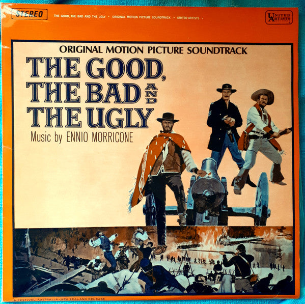 Ennio Morricone – The Good, The Bad And The Ugly - Original Motion Picture Soundtrack LP vinyl record, image 5 of 5