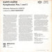 Camille Saint-Saëns, Jean Martinon, Orchestre National De France – Symphonies - No. 1 In E Flat / No. 2 In A Minor LP vinyl record, image 2 of 4