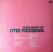 Otis Redding, Otis Redding – The Best Of Otis Redding = ベスト・オブ・オーティス・レディング (2xLP) LP vinyl record, image 4 of 9