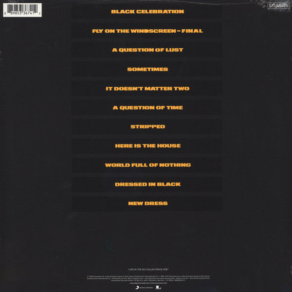 Depeche Mode – Black Celebration LP vinyl record, image 4 of 6