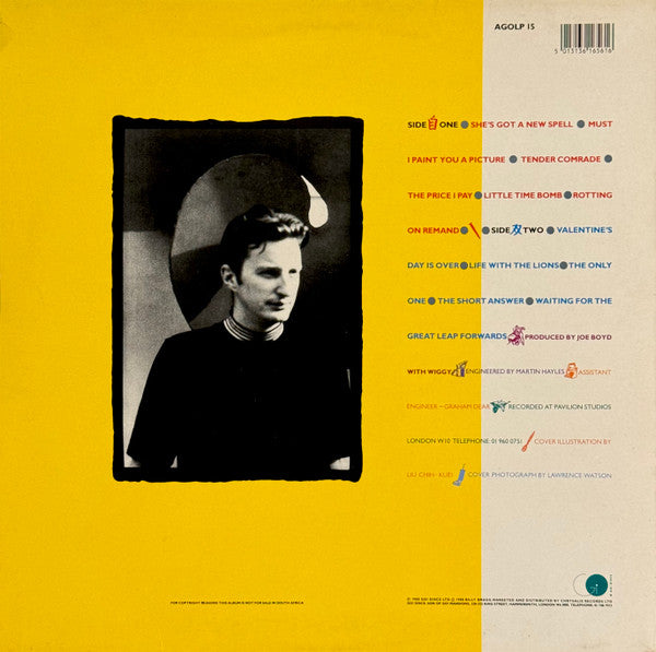 Billy Bragg – Workers Playtime LP vinyl record, image 2 of 7