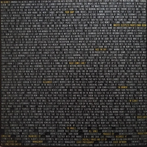 The Angels – Dark Room LP vinyl record, image 2 of 7