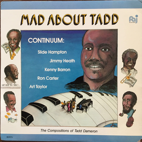 Continuum – Mad About Tadd LP vinyl record, image 1 of 4