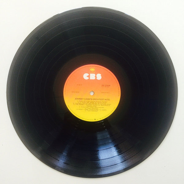 Johnny Cash – Greatest Hits Volume 1 LP vinyl record, image 4 of 5