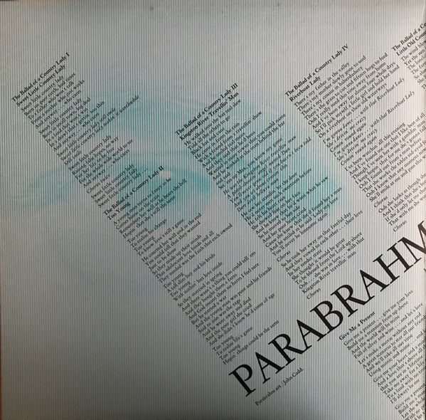 Brian Cadd – Parabrahm LP vinyl record, image 2 of 6