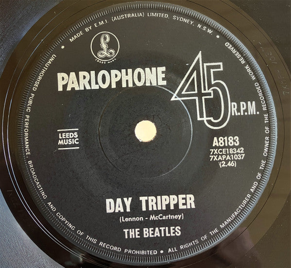 The Beatles – We Can Work It Out / Day Tripper 7" vinyl record, image 2 of 3