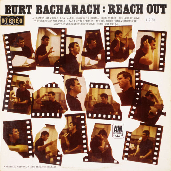 Burt Bacharach – Reach Out LP vinyl record, image 5 of 6