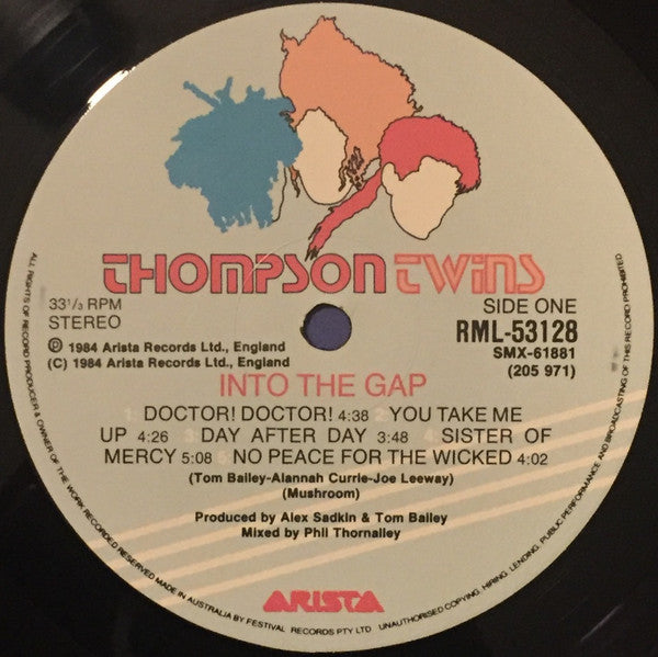 Thompson Twins – Into The Gap LP vinyl record, image 3 of 6