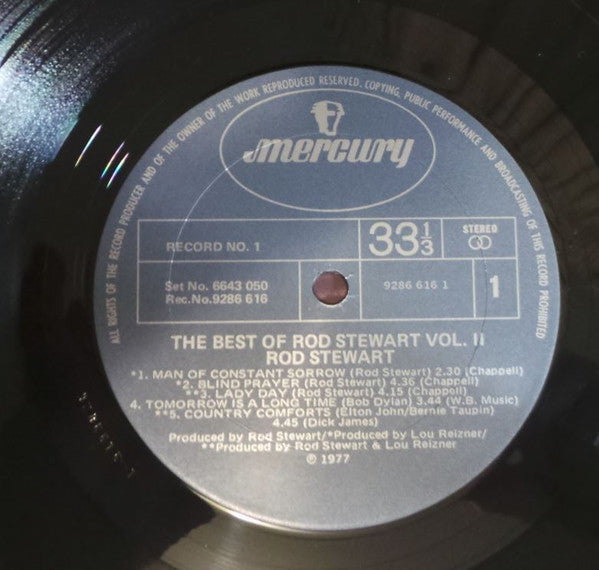 Rod Stewart – The Best Of Rod Stewart Vol. 2 (2xLP) LP vinyl record, image 2 of 5