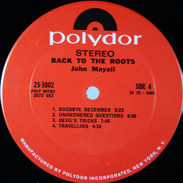 John Mayall – Back To The Roots (2xLP) LP vinyl record, image 8 of 10