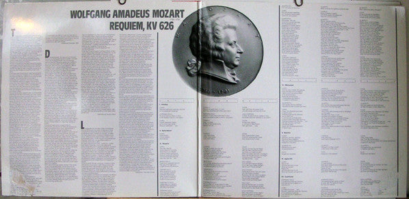 Wolfgang Amadeus Mozart, Kathleen Battle, Ann Murray, David Rendall, Matti Salminen, Chœur De L'Orchestre De Paris, Orchestre De Paris – Requiem LP vinyl record, image 3 of 5