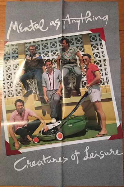 Mental As Anything – Creatures Of Leisure LP vinyl record, image 5 of 6