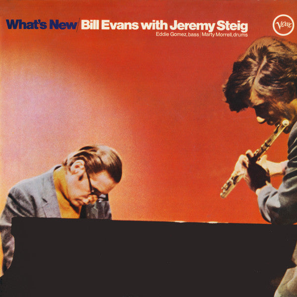 Bill Evans, Jeremy Steig – What's New LP vinyl record, image 1 of 2