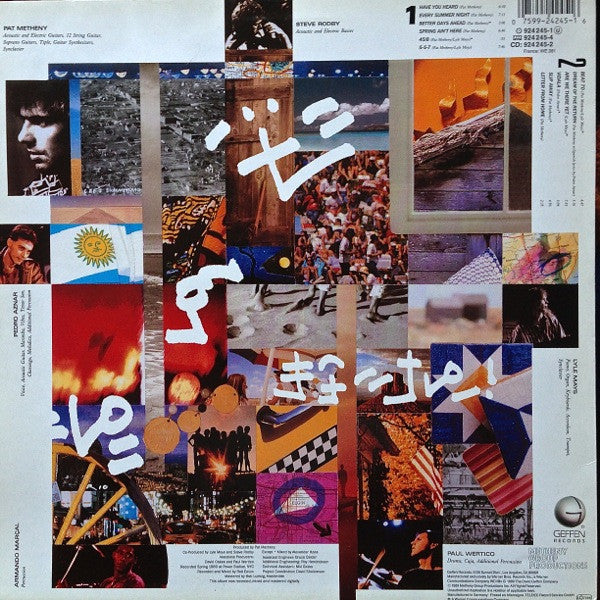 Pat Metheny Group – Letter From Home LP vinyl record, image 2 of 7