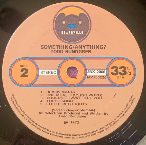 Todd Rundgren – Something / Anything? (2xLP) LP vinyl record, image 6 of 7