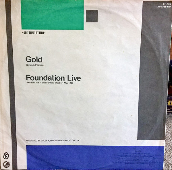 Spandau Ballet – Gold 12" vinyl record, image 2 of 5