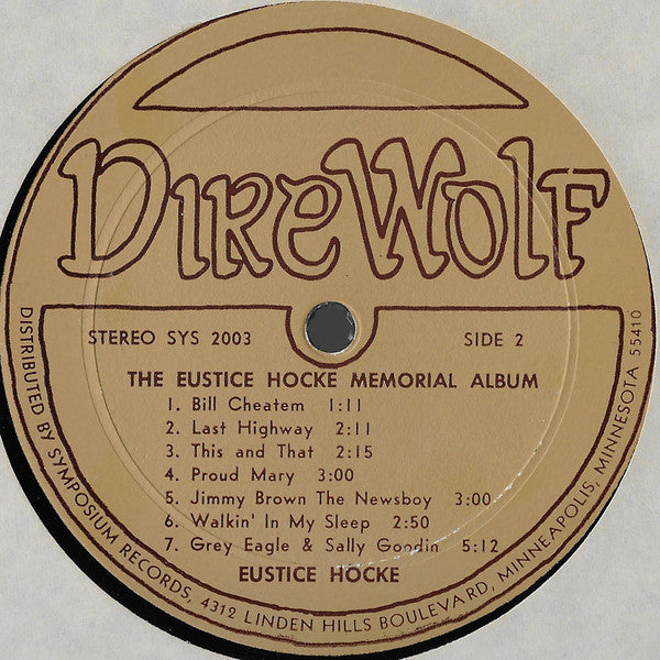 Dire Wolf – The Eustice Hocke Memorial Album LP vinyl record, image 4 of 4
