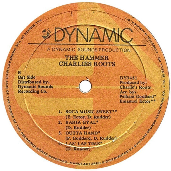 Charlies Roots – The Hammer LP vinyl record, image 3 of 5