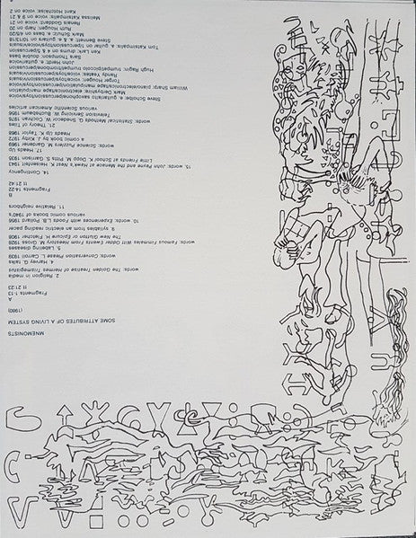 Mnemonist Orchestra, Mnemonists – Mnemonist Orchestra / Some Attributes Of A Living System (2xLP) LP vinyl record, image 9 of 10